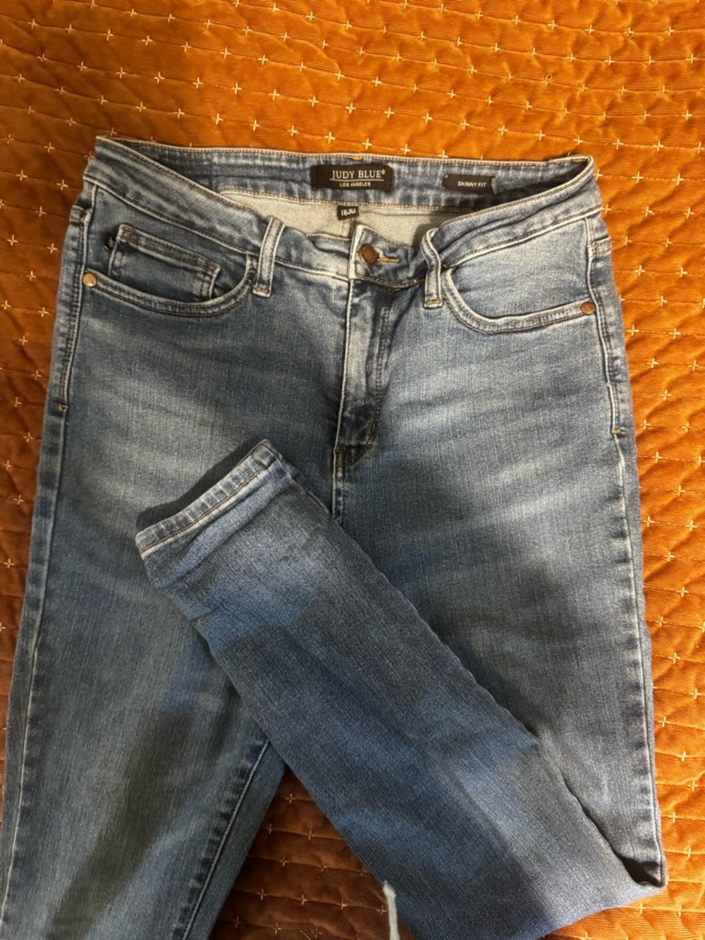 Judy Blue Light Blue High-Rise Skinny Jeans